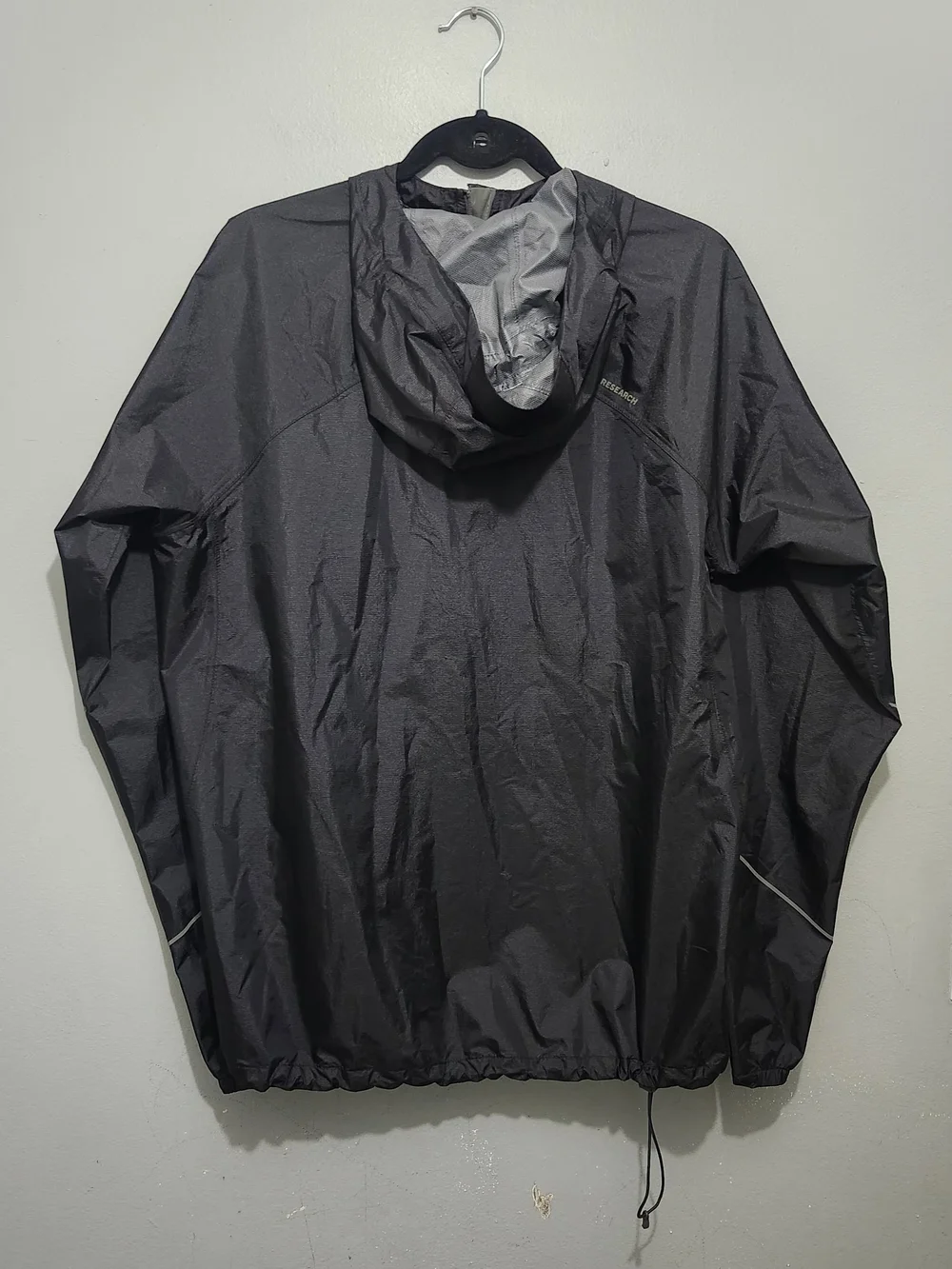 Outdoor Research Black Men’s Helium Rain Hooded Jacket Size M New Without Tags - Picture 10 of 11